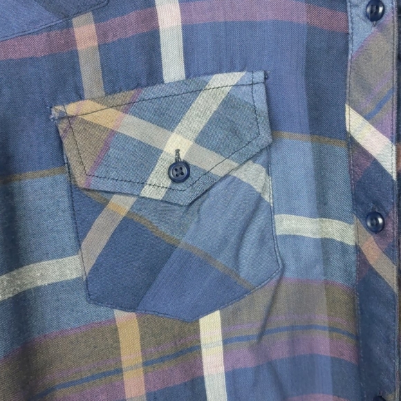 Rails Kendra Shirt in Rare Blue & Purple Colorway - Picture 2 of 8